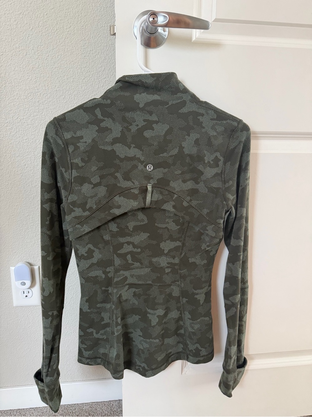 lululemon athletica Olive Camo Full-Zip Utility Jacket - Picture 2 of 3